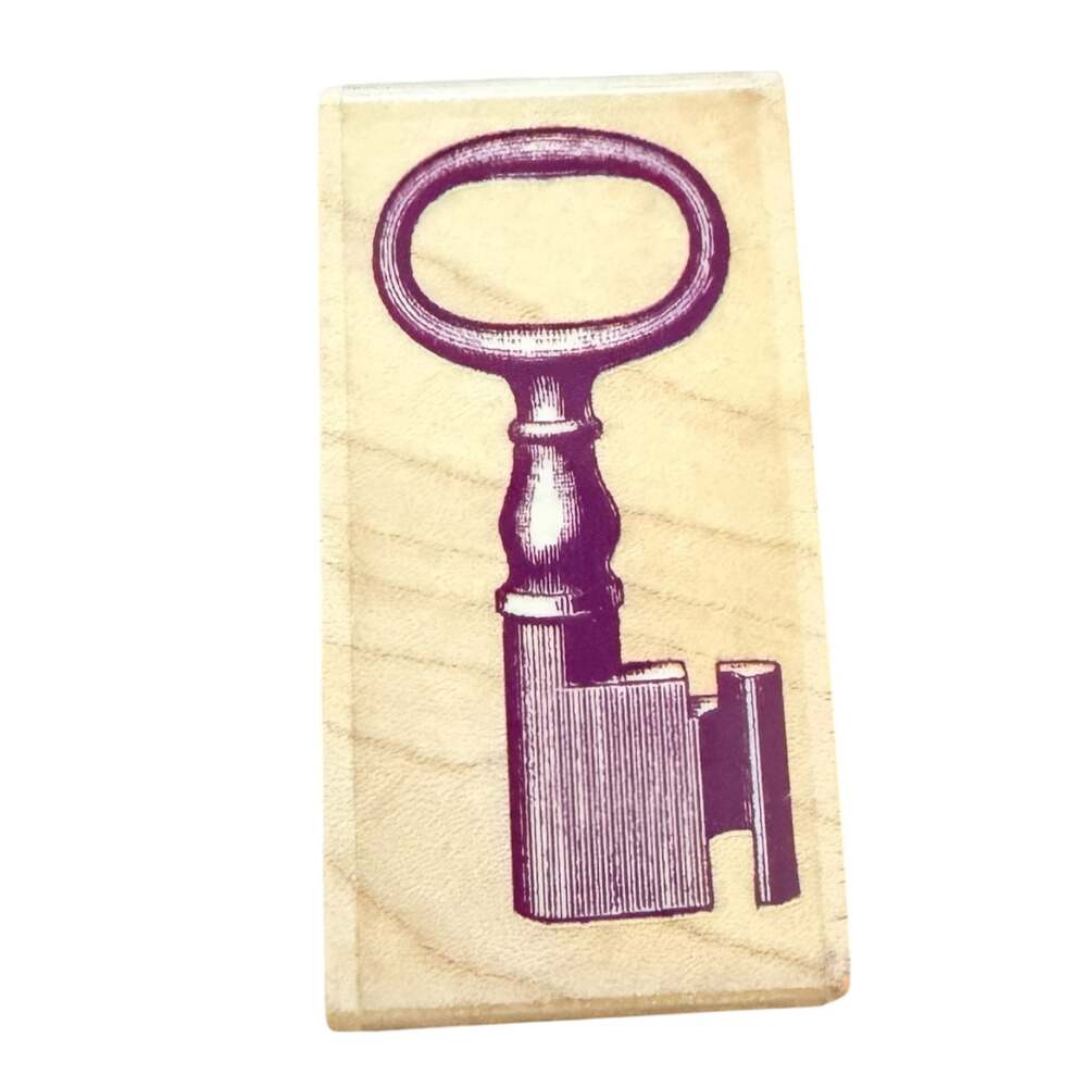 Rubber Stampede Nostalgic Key A2529C Rubber Stamp
